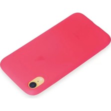 Mrs-  iPhone Xr Kılıf First Silikon - Pembe -548484