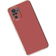 Mrs-  Xiaomi Redmi Note 10 Kılıf Volet Silikon - Kırmızı -548484