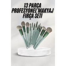 Midas Toptan Home Dayanıklı Makyaj Fırçası Seti 13 Parça Yumuşak Kıllı Fırçalar Allık Fondöten Far Fırçası