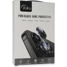 Mrs-  Apple iPhone 13 Pvd Metal Kamera Lens - Siyah -548484