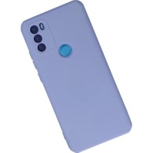 Mrs-  General Mobile Gm 21 Plus Kılıf Nano Içi Kadife Silikon - Lila -548484