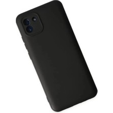 Mrs-  Samsung Galaxy A03 Kılıf Nano Içi Kadife Silikon - Siyah -548484