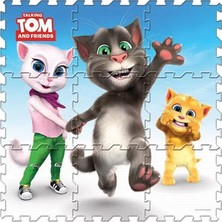 Mrs- Konuşan Kedi Tom ve Eva Yer Matı -548484