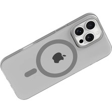 Mrs-  Apple iPhone 16 Pro Max Pc Blank Magsafe Kapak - Natural Grey -548484