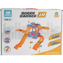 Mrs- ER-200 Süper Garage Jr Otopark Set -548484