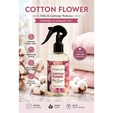 Vivaldi Cotton Flower Oda ve Çamaşır Spreyi 250 ml – Kalıcı Ferah Koku | Ev & Tekstil Kokusu