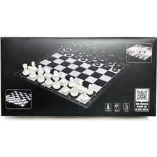 Mrs- VRD10665 Katlanabilir Satranc Tavla ve Dama Seti -548484