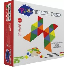 Mrs- Ahşap Üçgen Puzzle -548484