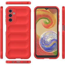 Mrs-  Samsung Galaxy A14 4g Kılıf Optimum Silikon - Kırmızı -548484