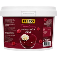 Fiero Soğuk Jöle Frambuazlı 7 kg – Pasta, Cheesecake ve Tatlılar Için Profesyonel Parlak Pasta Jölesi