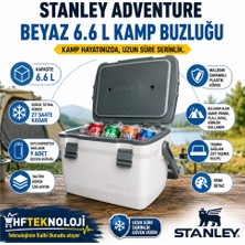 Stanley 36 Saate Kadar Soğuk Tutan Adventure Taşınabilir Soğutucu Kamp Buzluğu 6,6 Lt