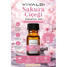 Vivaldi Home Sakura Esansiyel Yağ 10 ml | Premium Aromaterapi Yağı