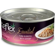 Reflex Plus Essential Et Suyunda Ton Balıklı ve Karidesli 70 gr Yetişkin Konserve Kedi Maması