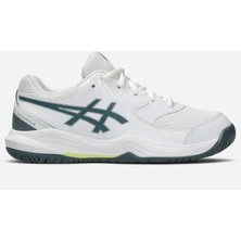 Asics Gel-Dedicate 8 Gs Çocuk Beyaz Tenis Ayakkabısı 1044A077-108