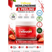 Strawberry Body Scrub 400GR – Vegan, Temiz Içerikli, Çilek Kokulu Pürüzsüz Cilt Bakımı