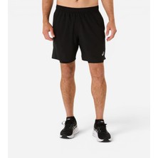 Asics Silver 2-N-1 7ın Short Erkek Siyah Şort 2011D234-001