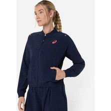 Asics Match Jacket Kadın Lacivert Ceket 2042A421-400