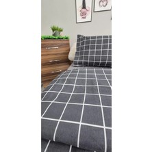 Sertu Tekstil Tek Kişilik Nevresim Takımı Kareli