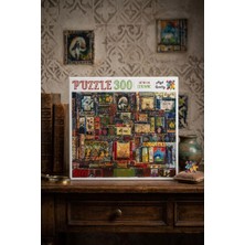Farbu Oyuncak 300 Parça Ceramic Sanatsal Seramik Çalışması Puzzle Kaliteli 33X48CM Eğitici Çocuk Yapboz