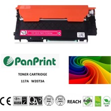 PanPrint Hp Color Laser 150NW Chipli Kırmızı Muadil Toner (W2073A / 117A)