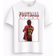 Rabona Fashion Rui Costa 10 Milan Retro Tişört