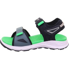 Superfit Criss Cross Çocuk Sandalet - Lacivert Yeşil 000588-8000