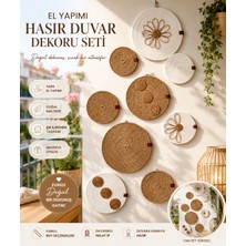 Hasır Duvar Dekorasyonu El Yapımı Özel Set