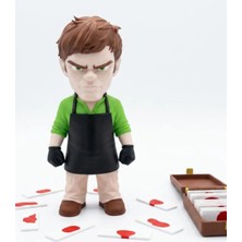 Demirhan3D 🩸 Dexter Morgan & Kan Slıde Koleksiyon Seti ✨ 3D Baskı Dexter Figürü + Kan Slide Kutusu | 17 Adet Slide | Yerli Üretim