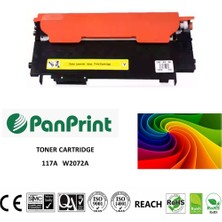 PanPrint Hp Color Laser Mfp 178NWG Chipli Sarı Muadil Toner (W2072A / 117A)