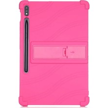 Marsilyan Ally Galaxy Tab S8 S7 T870 /  T875 11 Inç Standlı Silikon Kılıf