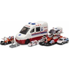 Tufy Toys Dönüşebilen Ambulans Seti