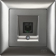 Gunsan Günsan Visage Füme Nümeris Telefon Prizi (Cat3)