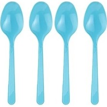 Borapack Plastik Kaşık 25 Adet Mavi