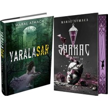 Ephesus Yayınları Yaralasar 2 Ciltli ve Sarkaç 2 Göz Bağı Ciltli Yan Boyamalı (Maral Atmaca) 2li Set