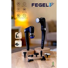 Fegel FG-2024 Sıcak-Soğuk Özellikli Katlanabilir Profesyonel Masaj Tabancası