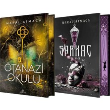Ephesus Yayınları Ötanazi Okulu 3 Yan Boyamalı Ciltli ve Sarkaç 2 Göz Bağı Ciltli Yan Boyamalı (Maral Atmaca) 2li Set