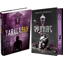 Ephesus Yayınları Yaralasar 3 Ciltli ve Sarkaç 2 Göz Bağı Ciltli Yan Boyamalı (Maral Atmaca) 2li Set