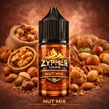 Nut Mix  30 Ml/24 Mg Salt Yüksek Aroma Likit