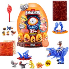 Zuru Sesli ve Işıklı Smashers Dino Yumurta Avı Sürpriz Paket MHR16000 - Gri Dinozor