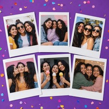 Moduler Market Kisiye Özel Polaroid Fotograf Baskısı Sevgiliye Doğum Günü Arkadaşa Hediye
