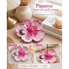 Lumina Papatya Kedi Tütsülük & Takı Tabağı