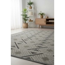Ayduran Halı Rolyef Iskandinav Kabartmalı Sisal Bukle Yıkanabilir Kaymaz Taban Salon Mutfak Çocuk Odası Halısı