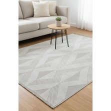 Ayduran Halı Rolyef Iskandinav Kabartmalı Sisal Bukle Yıkanabilir Kaymaz Taban Salon Mutfak Çocuk Odası Halısı