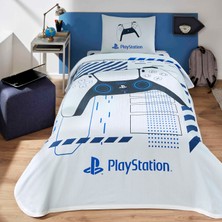 Taç Lisanslı Playstation Pamuk Tek Kişilik Pike Takımı