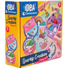Clementoni Idea Işıltılı Tasarım Fantastik Sanat Seti