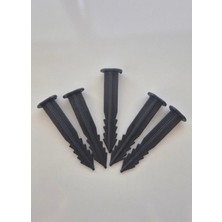 Pratik Garden Çim Ayırıcı Çivisi 50 Adet Çim Sınırlayıcı Kazığı Jüt Malç Taban Örtüsü Çivisi Kazığı