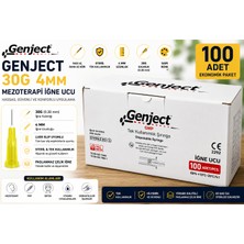 Genject Mezoterapi 30G/4MM Iğne Ucu 100'LÜ