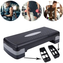 Deez Spor Aerobik Tahtası -Fitness Platformu -Siyah Gri Renk