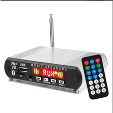 Oto Teyp Aux-Kumanda - USB - Sd - Bluetooth'lu Radyolu Çevirici Kasalı Model