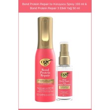Ogx Bond Protein Repair Isı Koruyucu Sprey 193 ml & Bond Protein Repair 3 Etkili Yağ 50 ml